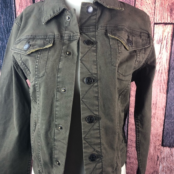 Cant And Jack Jacket Jean Cargo Cotton Blend NWT - Picture 2 of 8